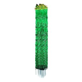 Electric Fence Netting, 50" H x 164' L, Livestock Net Fencing with Posts & Stakes, Portable Mesh Nets for Goats, Sheep, Deer, Hogs, Dogs