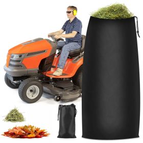 Lawn Tractor Leaf Bag 54 Cubic Feet Standard Garden Waste Collection Bag w/ 112in Opening For Fast & Easy Leaf Collection Riding Lawn Mower Rubbi