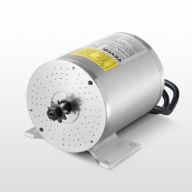 3000W Electric Brushless DC Motor 72V 4900rpm Motor For E-Bike Dirt Bike DIY (Option: silver)