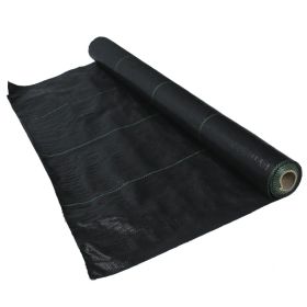 6.5*300 100gsm Feet Weeding Cloth Anti-Weed Cloth (Folded in Half) (Option: As picture)