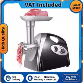 2800W Electric Meat Grinder Powerful Max Heavy Duty Meat Mincer Sausage Grinder Stainless Steel Food Processor Sausage Stuffer Home Use (Option: as show)