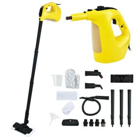 17-in-1 Handheld Steam Cleaner - 1400W High Power, 257°F High-Temp Steam - Gray (Option: Default Title)